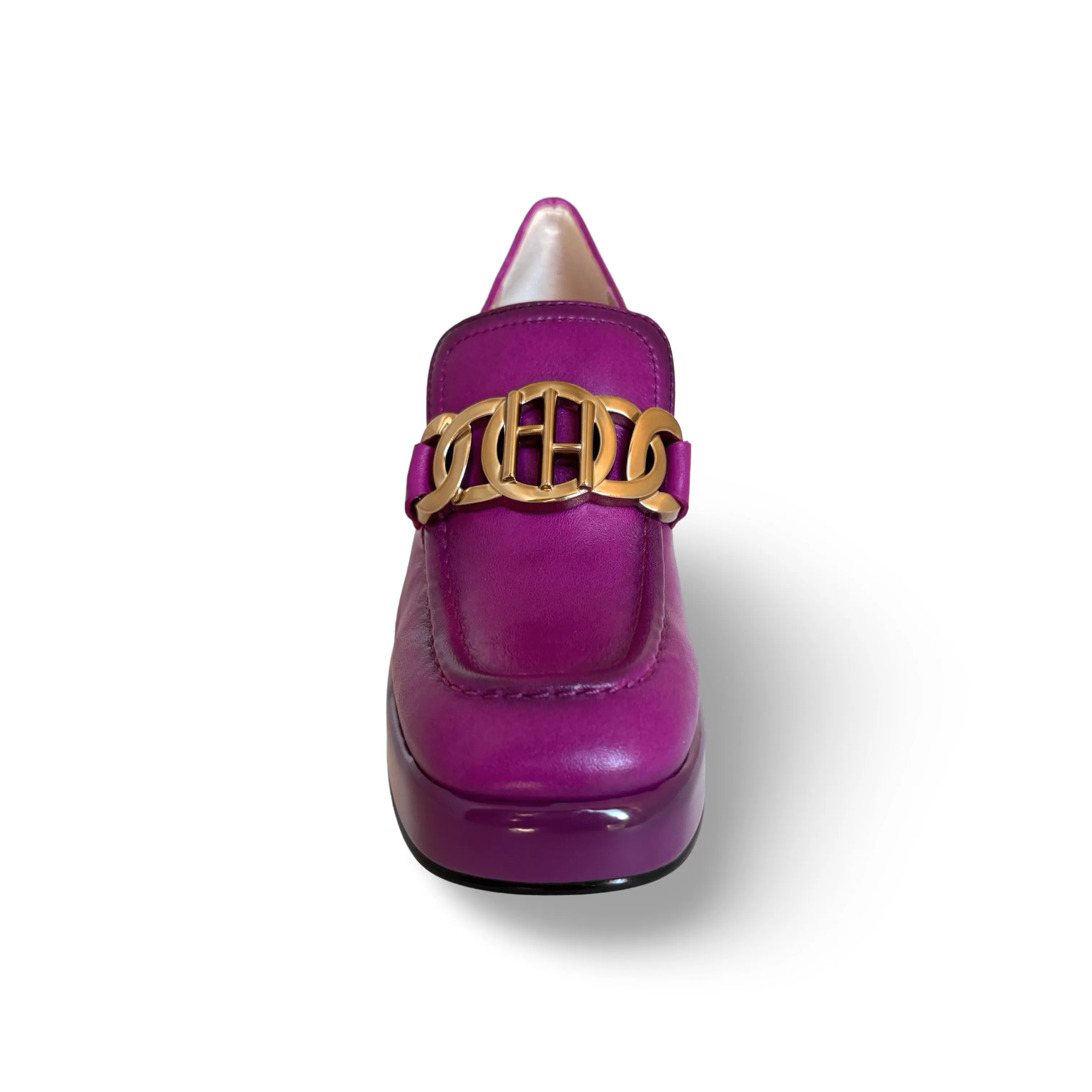 Tokio Magenta Block Heel