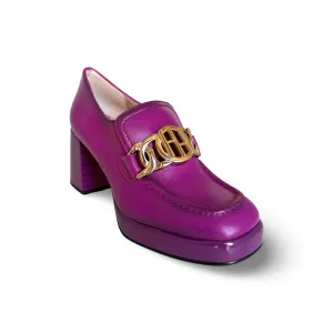 Tokio Magenta Block Heel