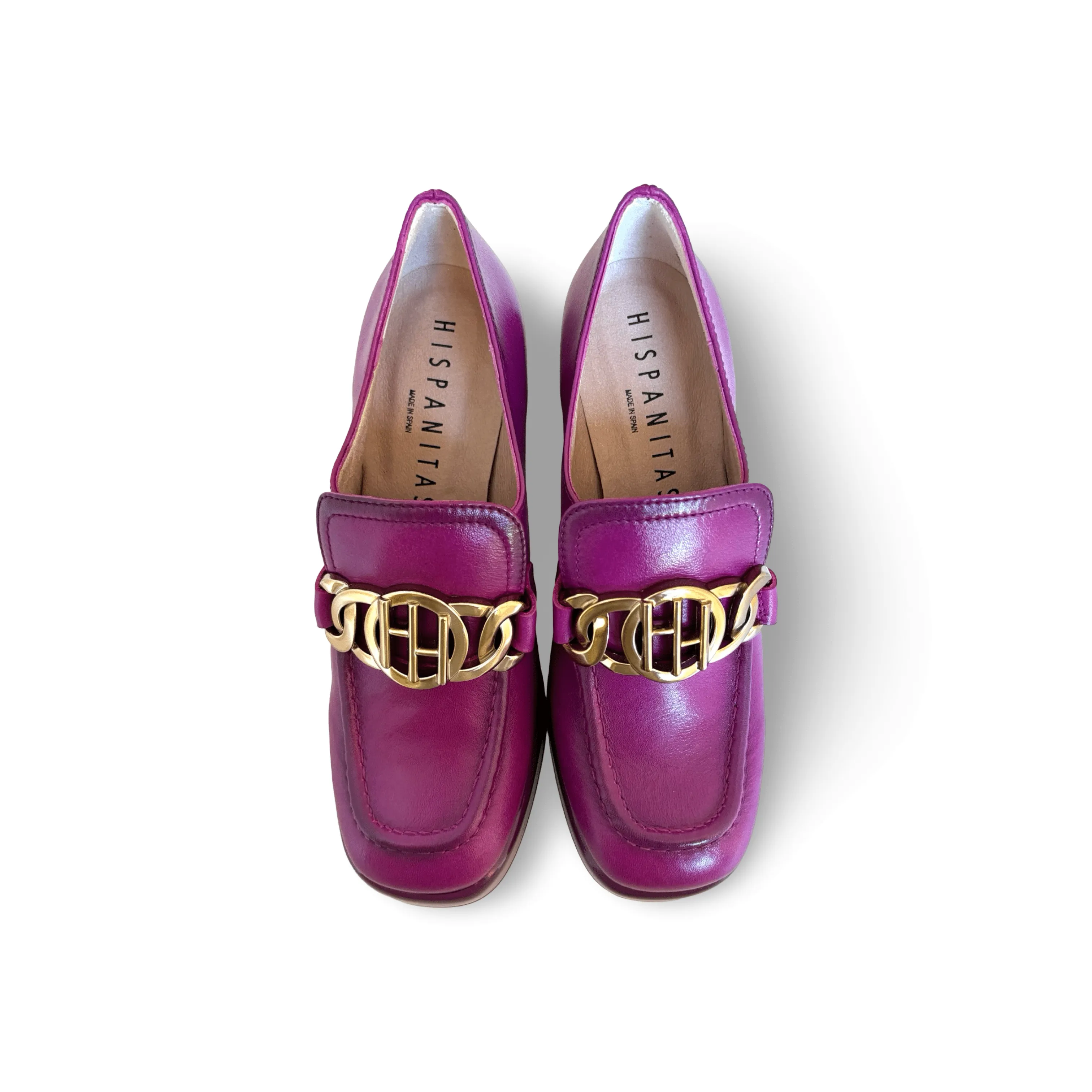 Tokio Magenta Block Heel