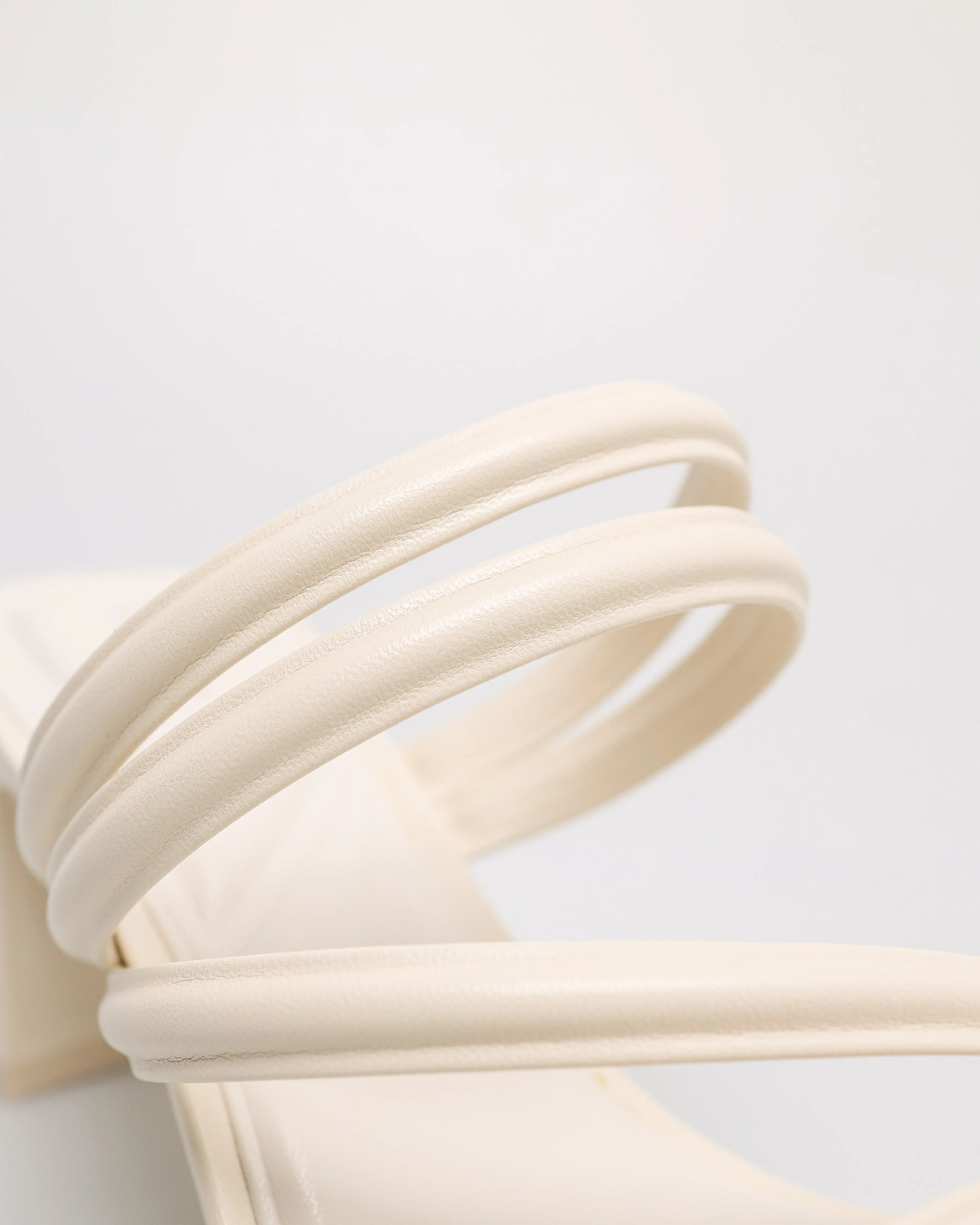 Tomaz FL111 Ladies Strappy Slip on Heels (Ivory)