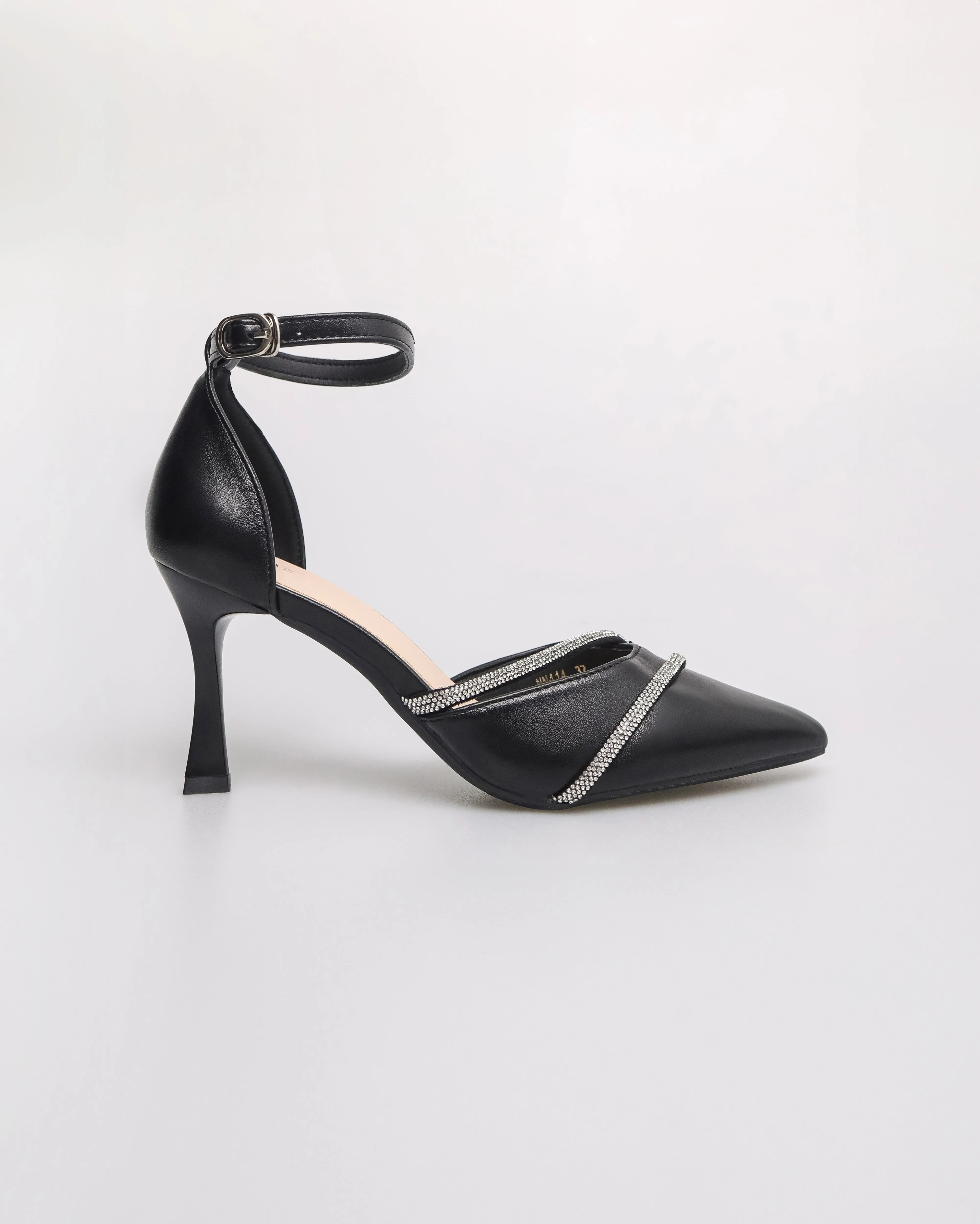 Tomaz NN414 Ladies Pointy Ankle Strap Heels