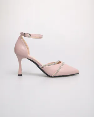 Tomaz NN414 Ladies Pointy Ankle Strap Heels