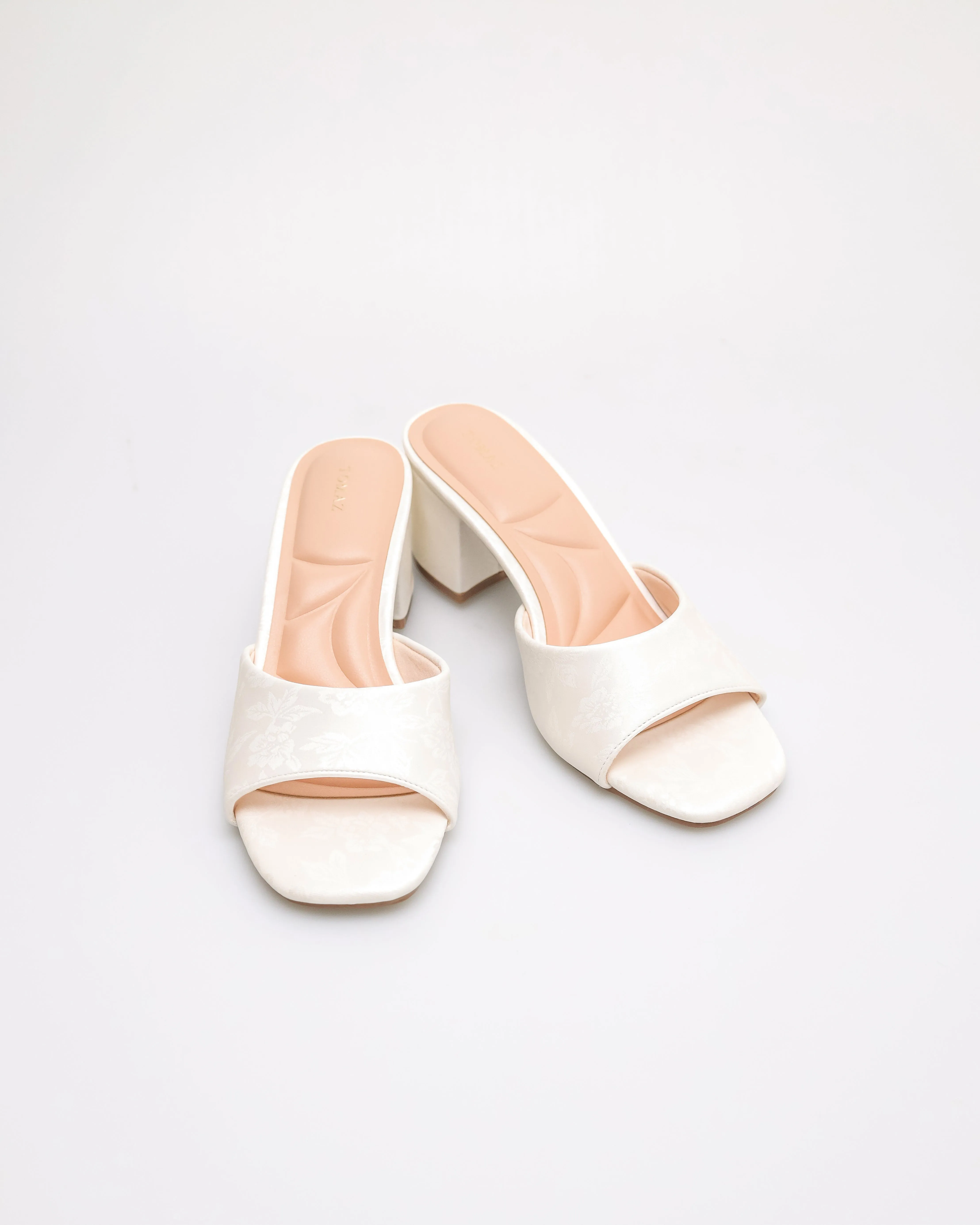 Tomaz NN463 Ladies Floral Block Heel
