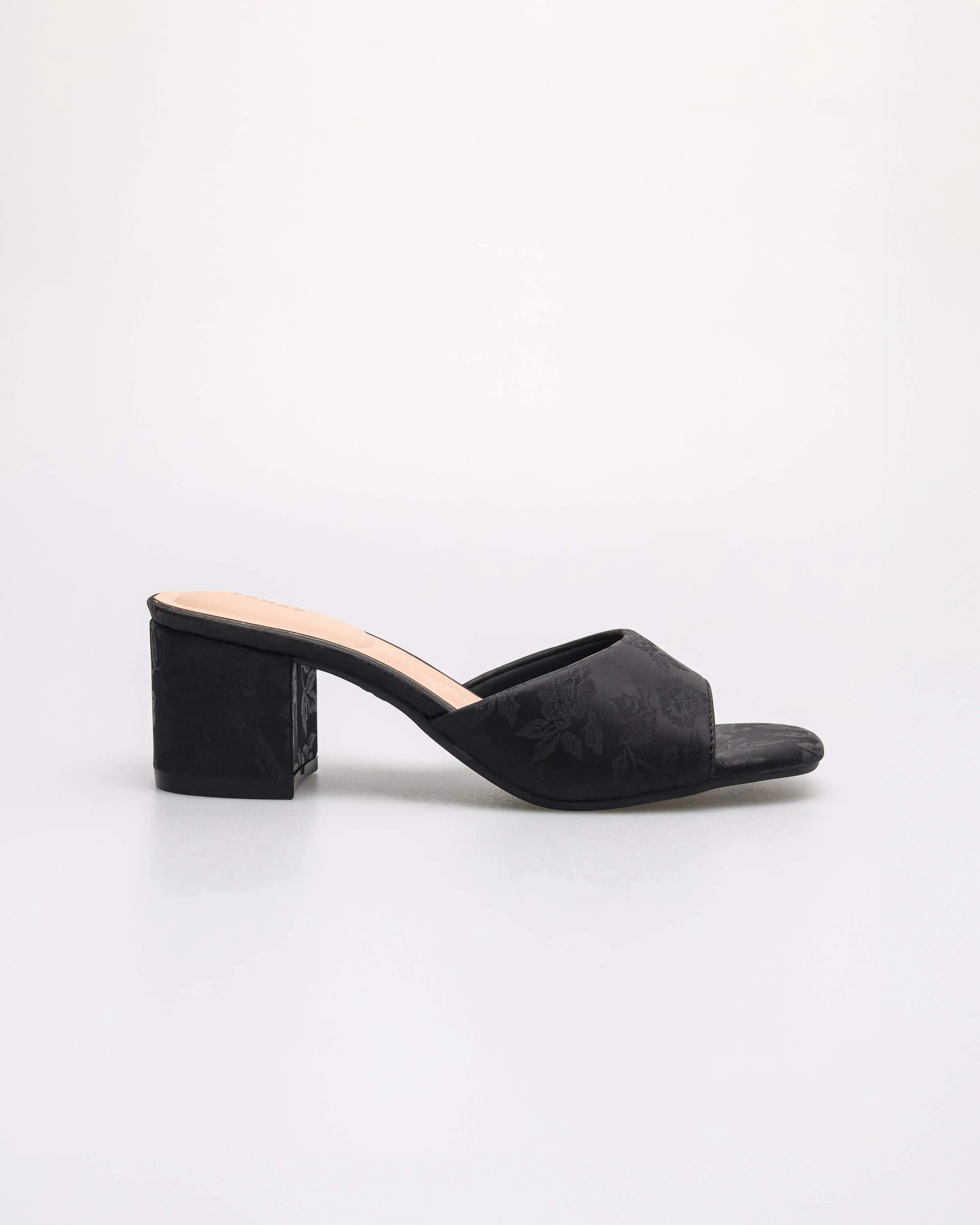 Tomaz NN463 Ladies Floral Block Heel