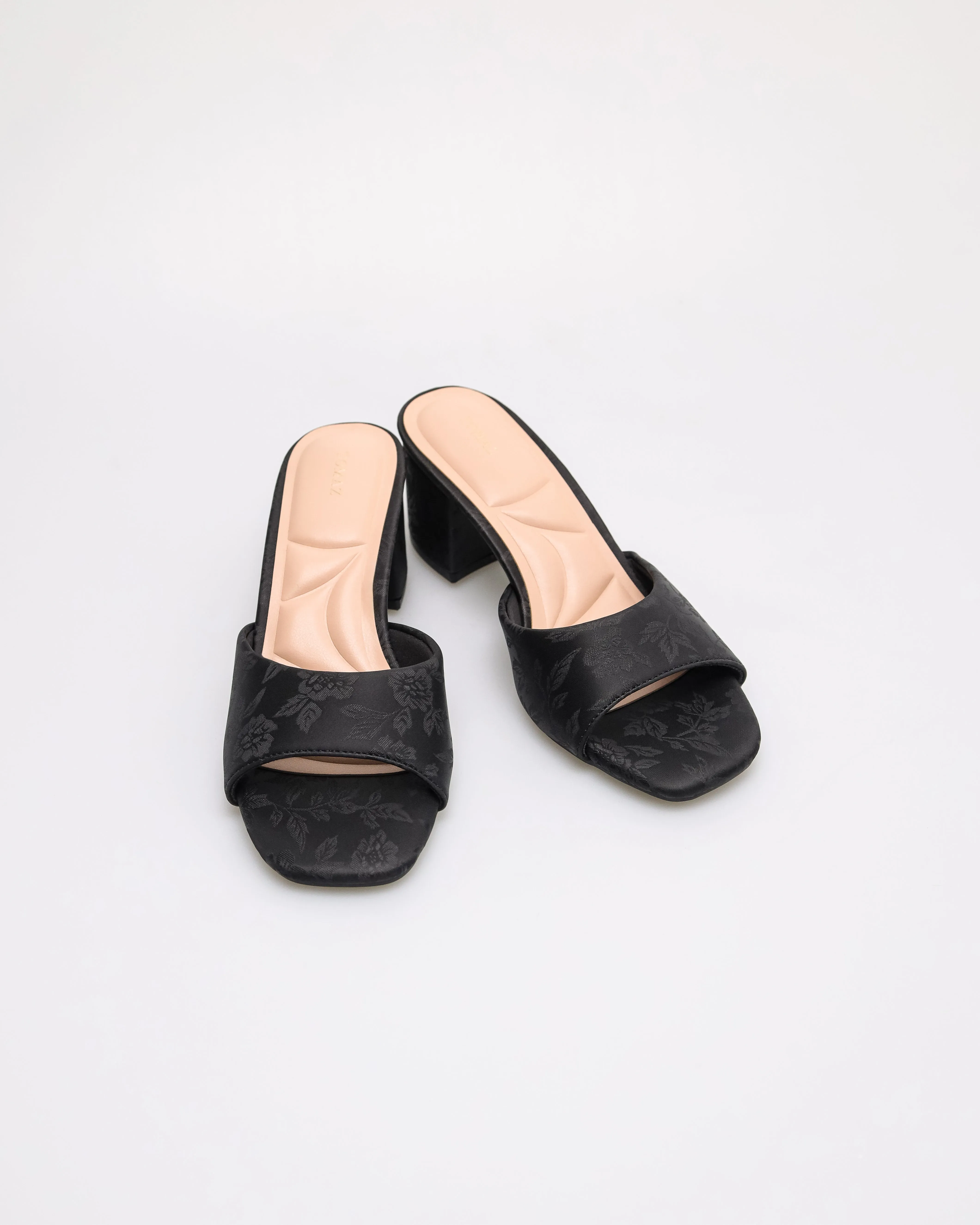 Tomaz NN463 Ladies Floral Block Heel