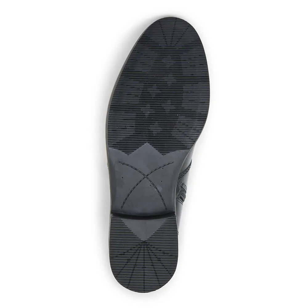 Tommy Boot in Black Leather