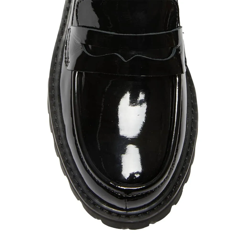 Toronto Loafer in Black Patent