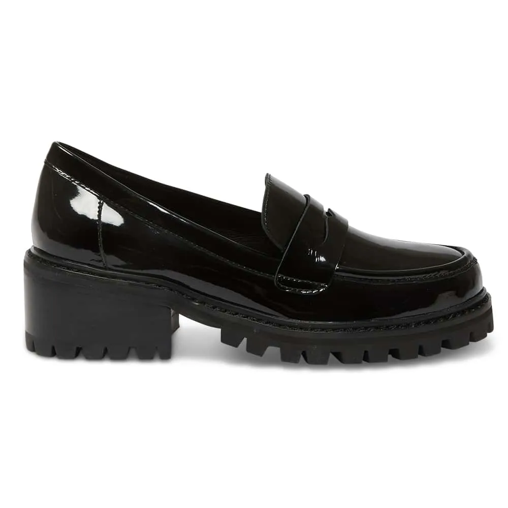 Toronto Loafer in Black Patent