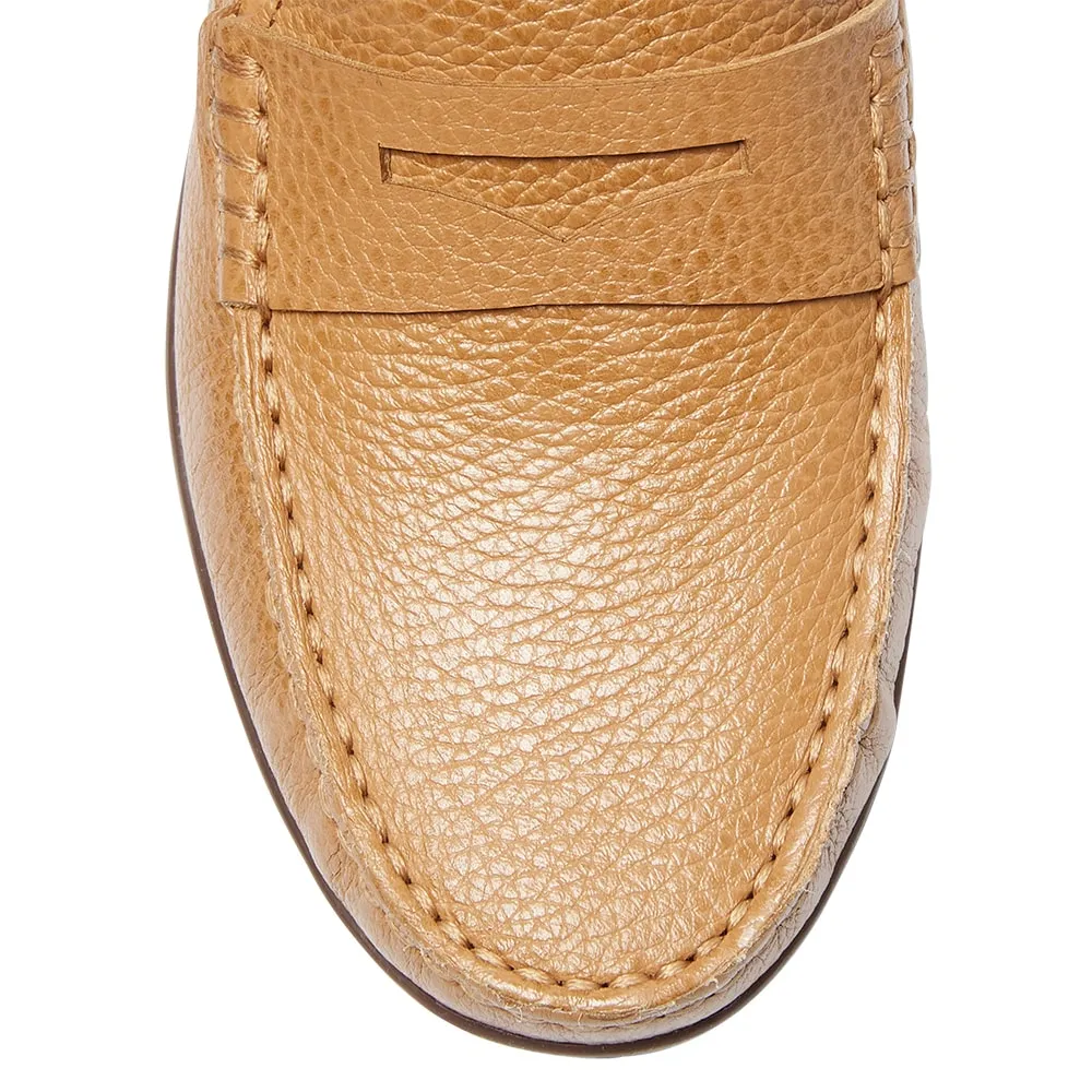 Travis Loafer in Tan Leather