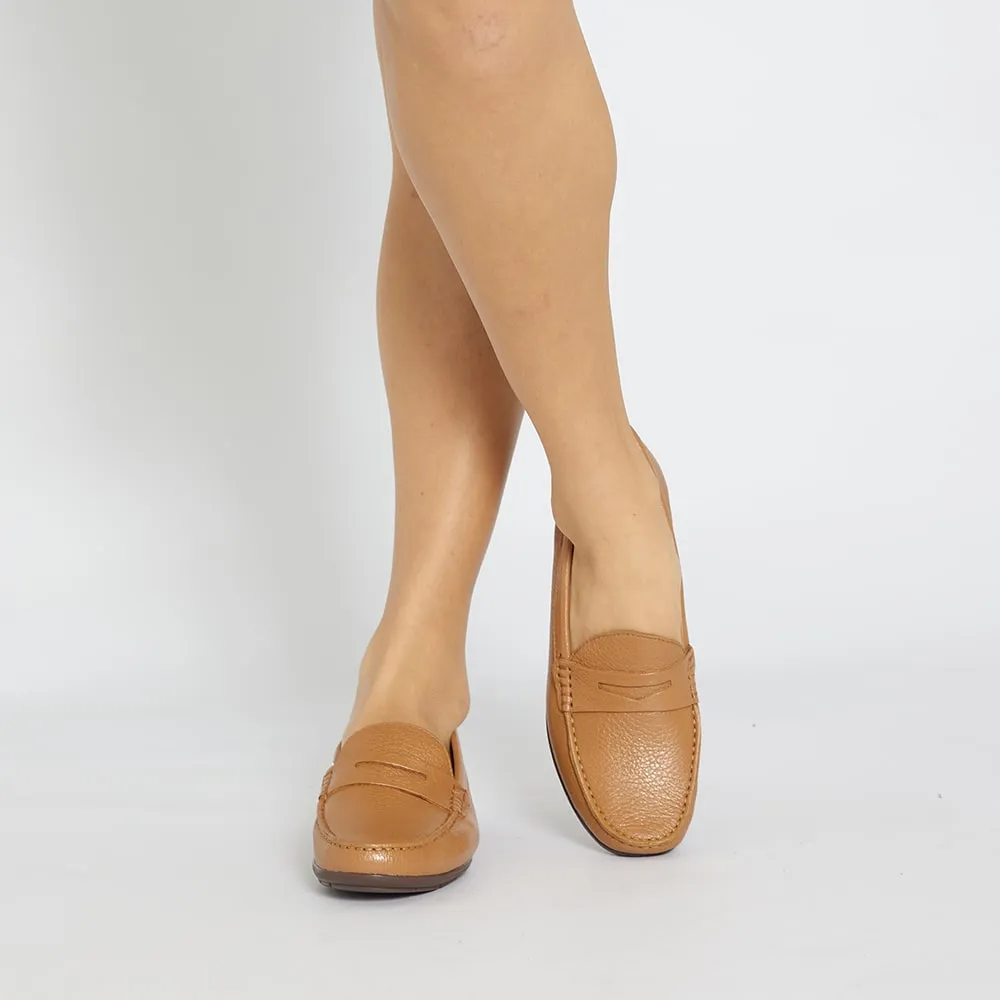 Travis Loafer in Tan Leather