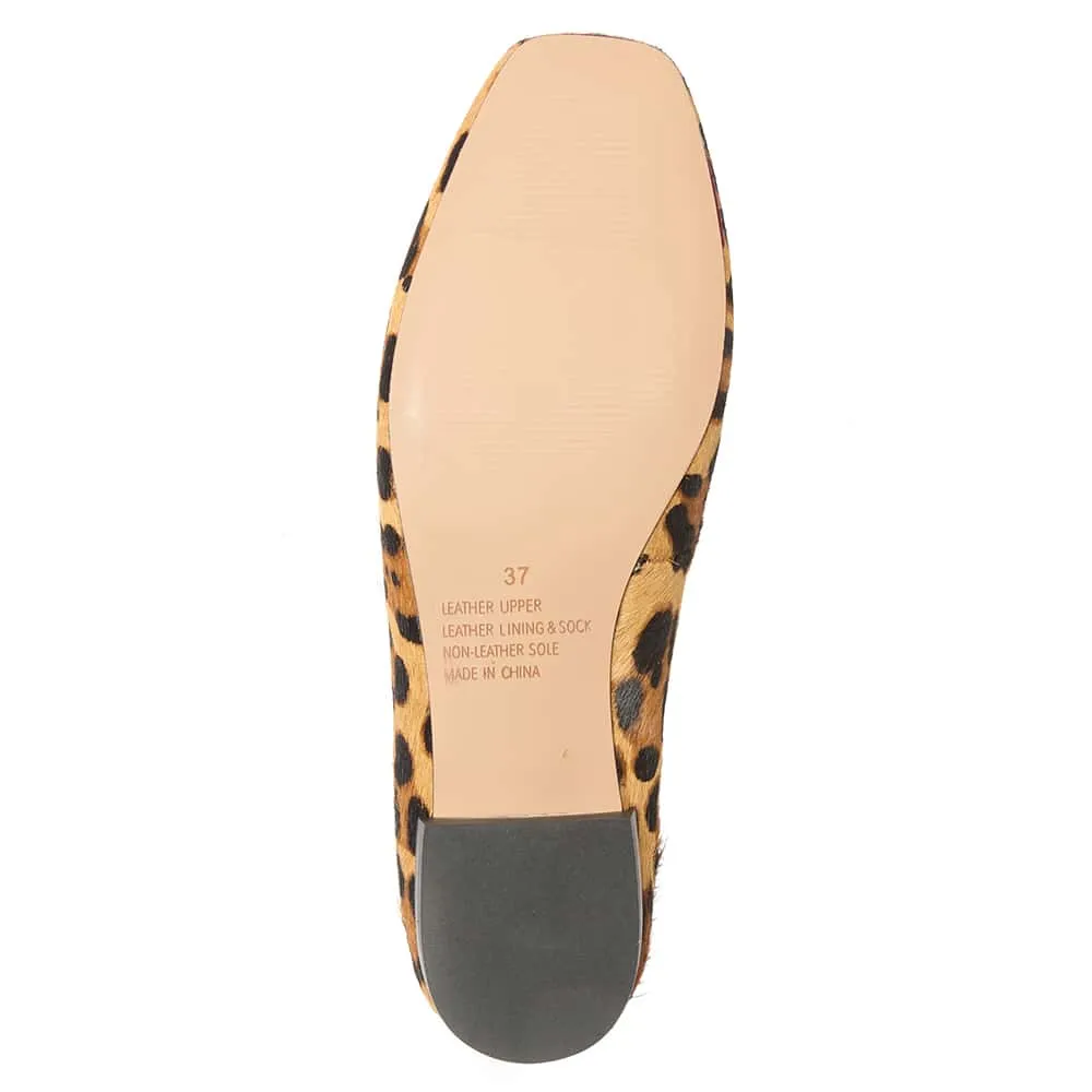 Tuxedo Loafer in Leopard