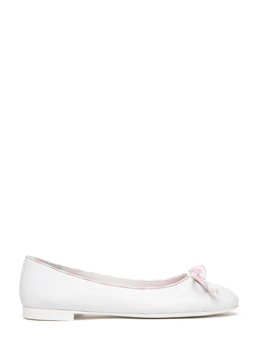 Twisti Flat Dollie Pulp White