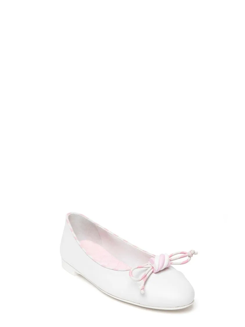 Twisti Flat Dollie Pulp White