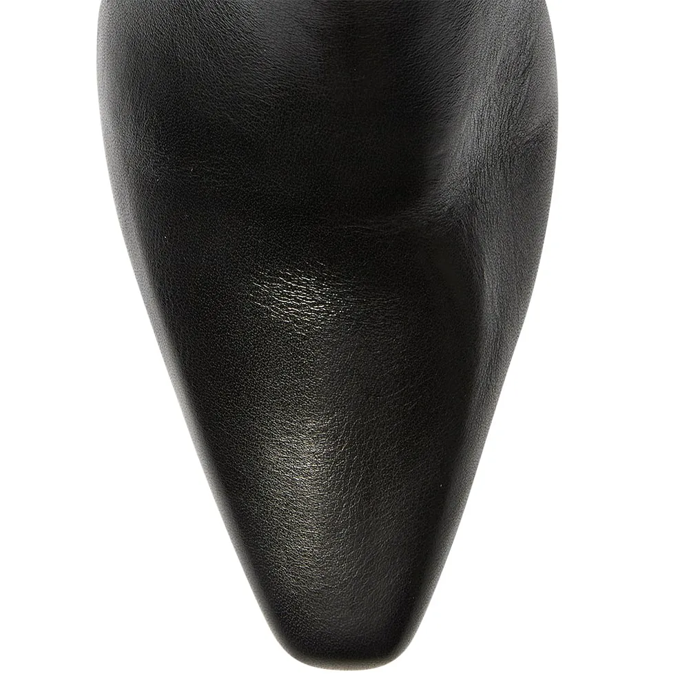 Urgent Boot in Black Leather