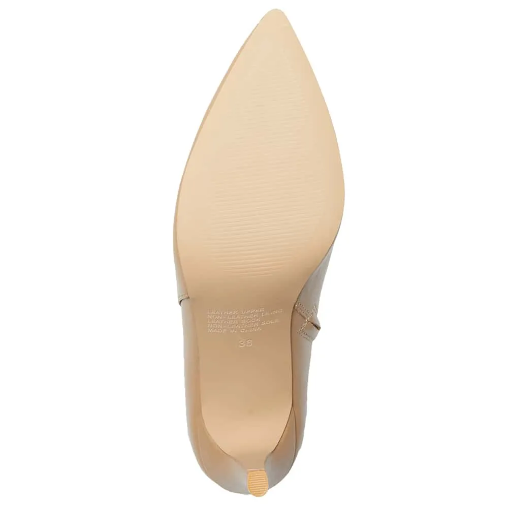 Ursula Boot in Camel Leather