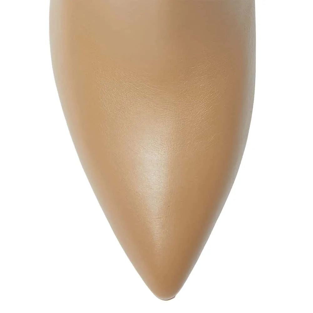 Ursula Boot in Camel Leather