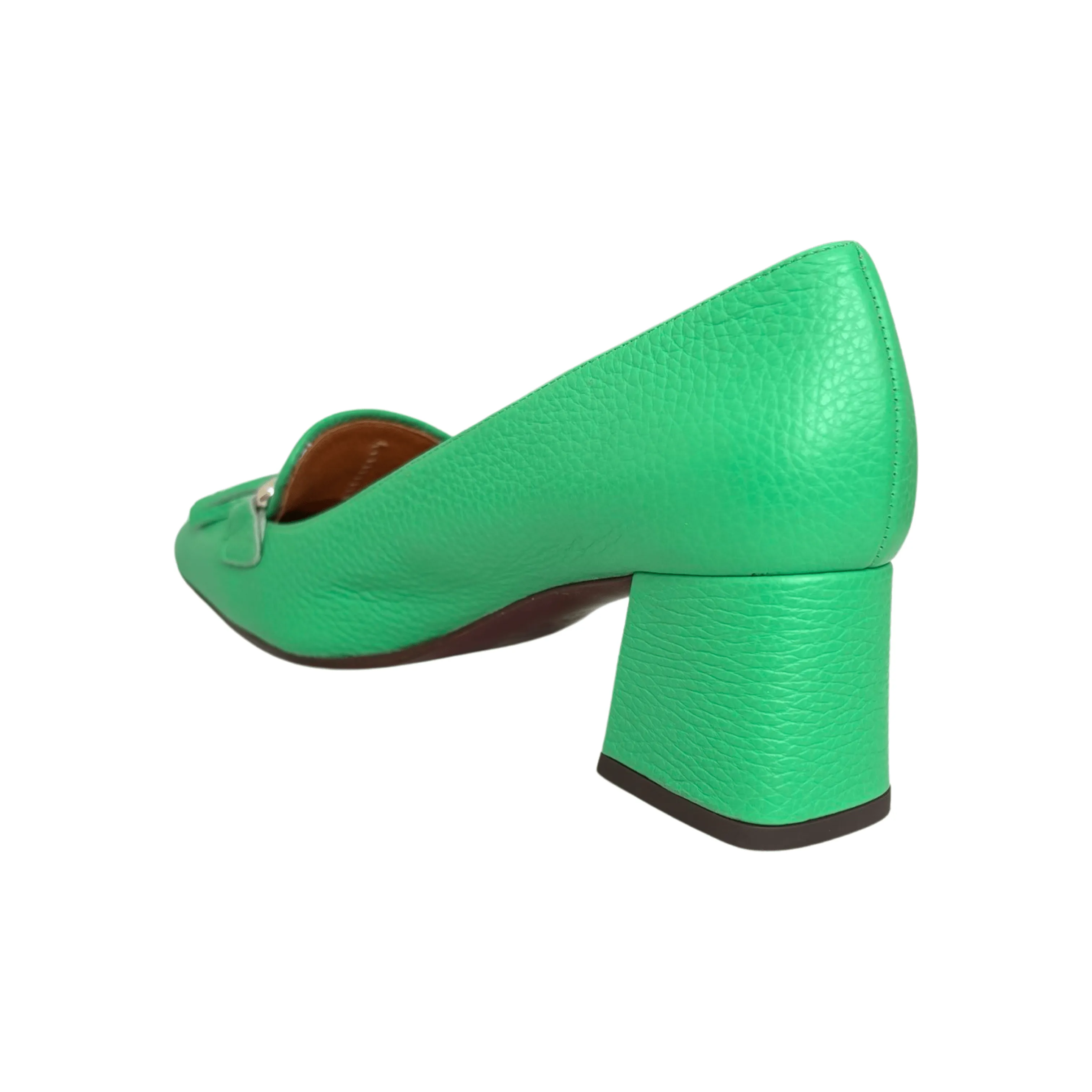 Vuolin Green Heel Loafer
