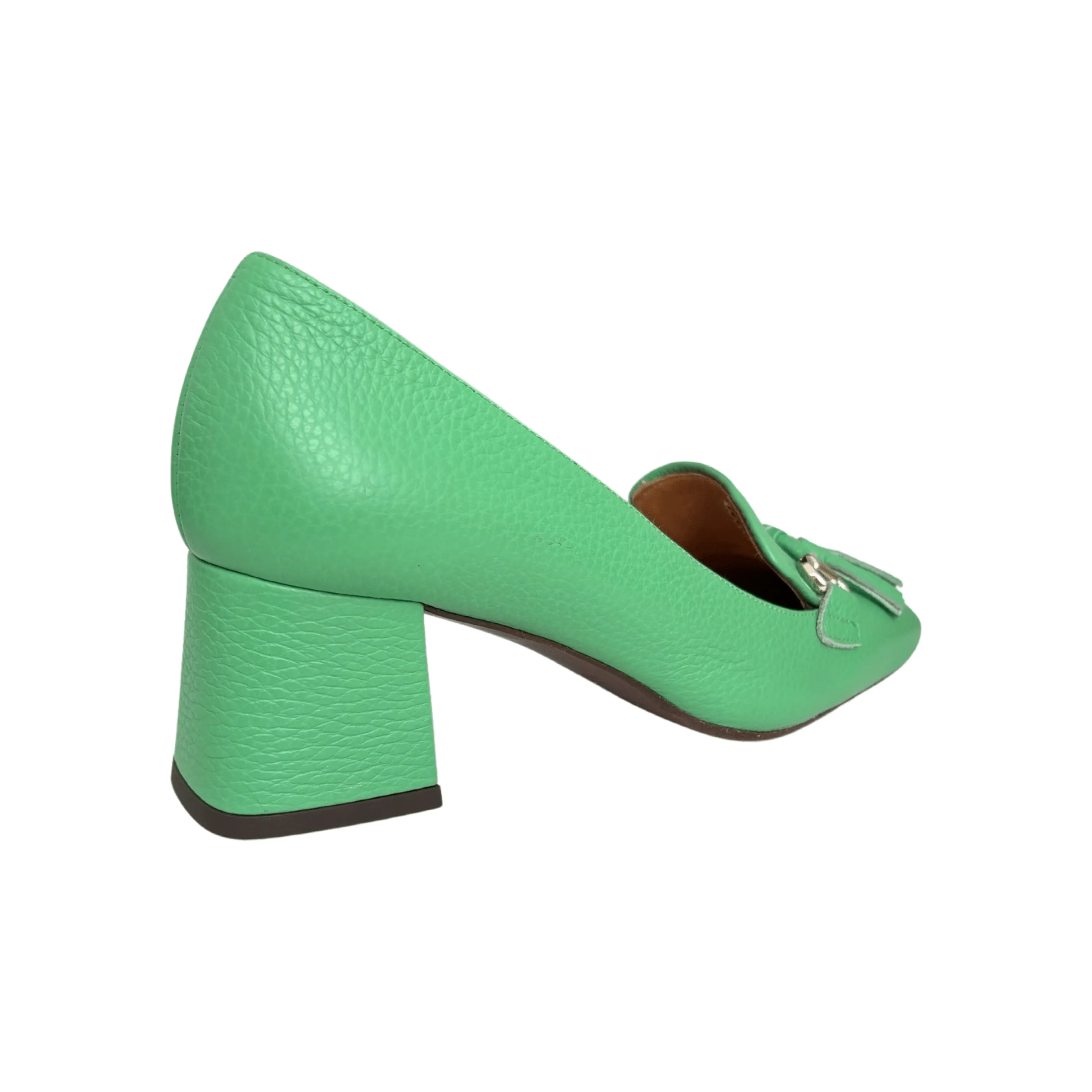 Vuolin Green Heel Loafer