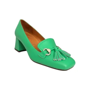 Vuolin Green Heel Loafer
