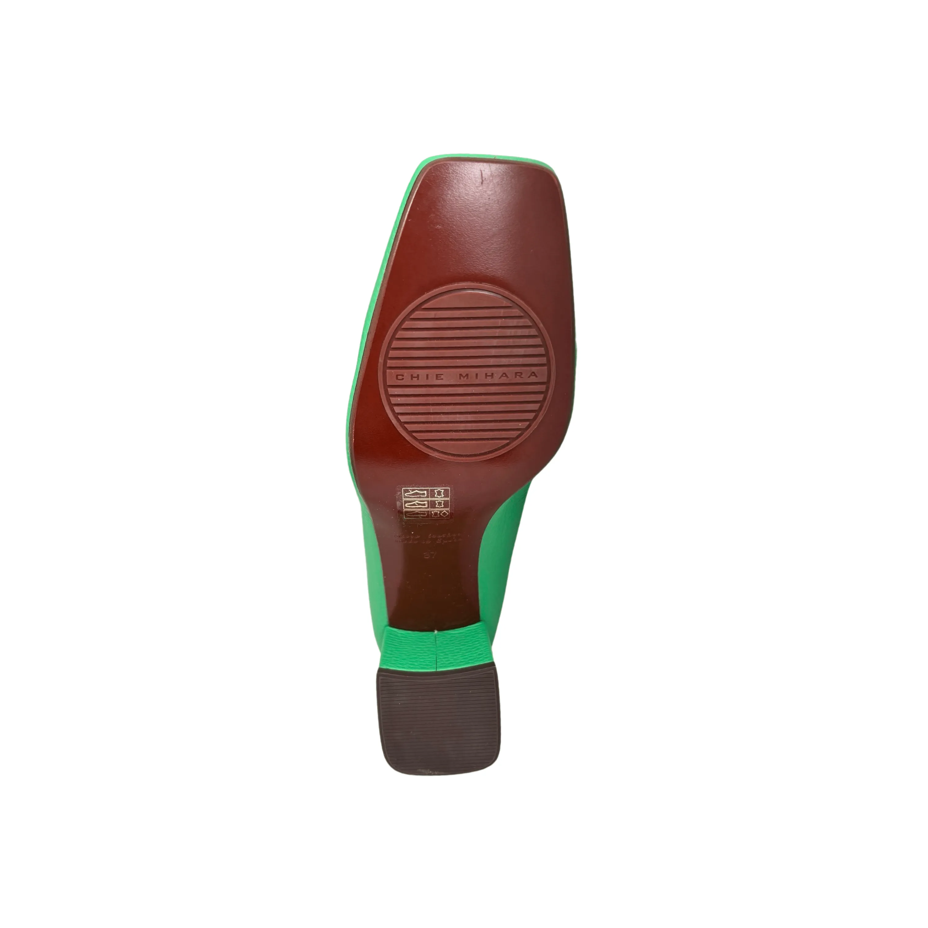 Vuolin Green Heel Loafer
