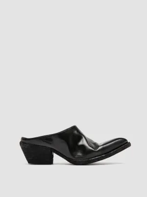 WANDA DD 101 - Black Leather Mule