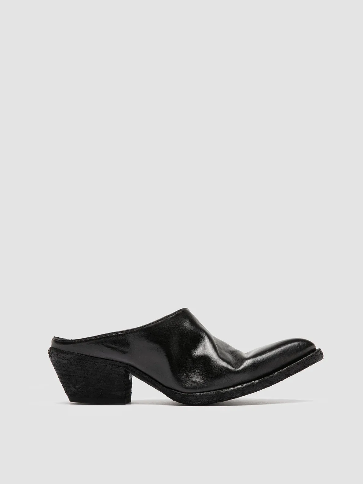 WANDA DD 101 - Black Leather Mule