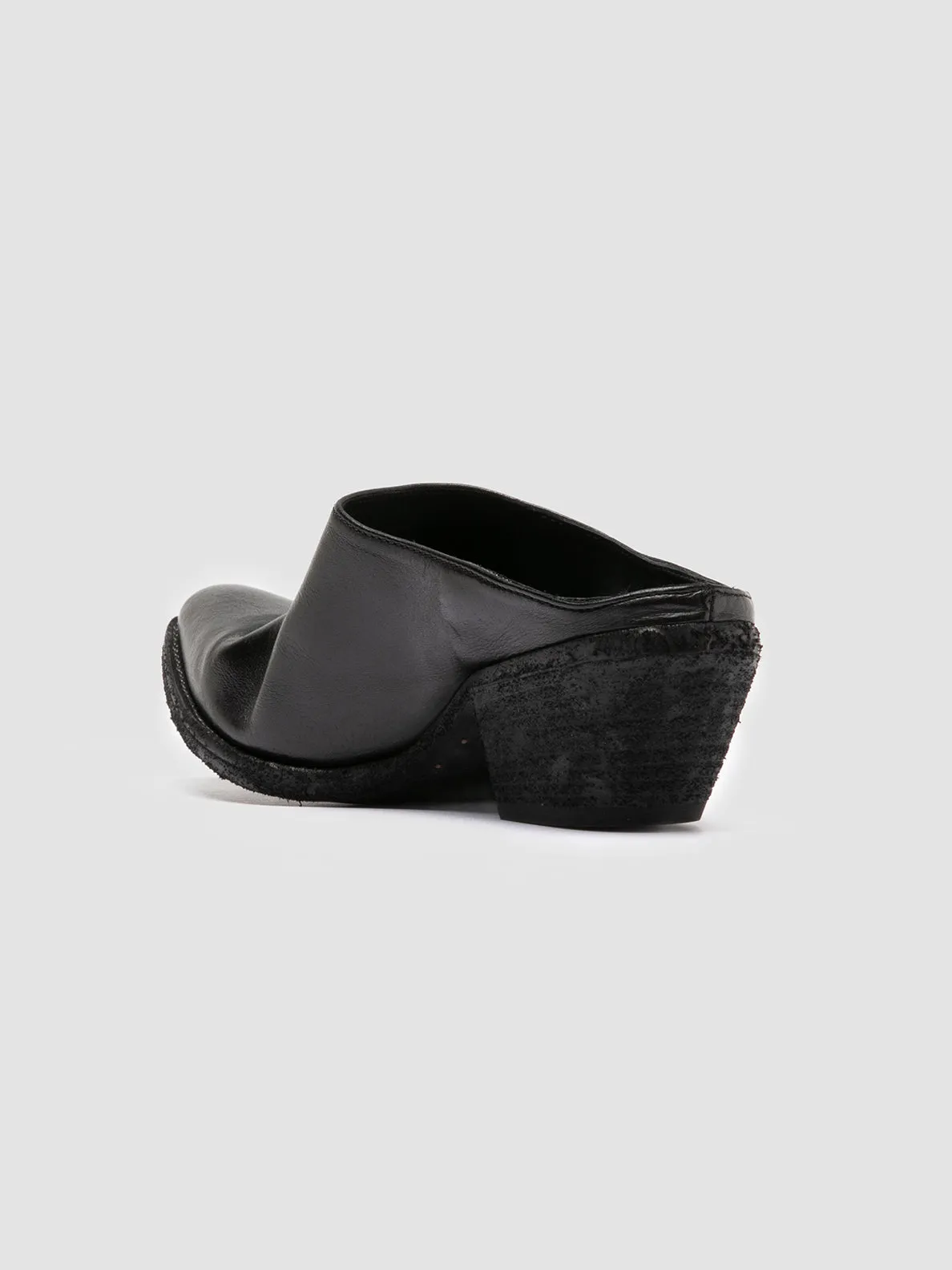 WANDA DD 101 - Black Leather Mule