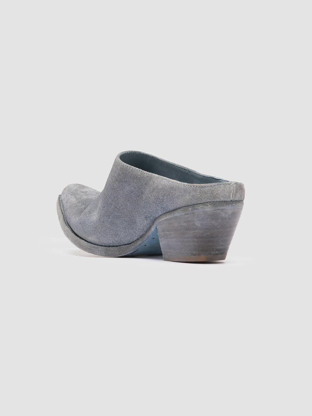 WANDA DD 101 - Blue Suede Mule