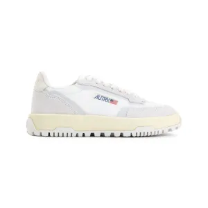 Wildpace White Suede Leather Sneakers