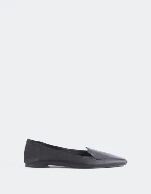 Winkle Black Leather