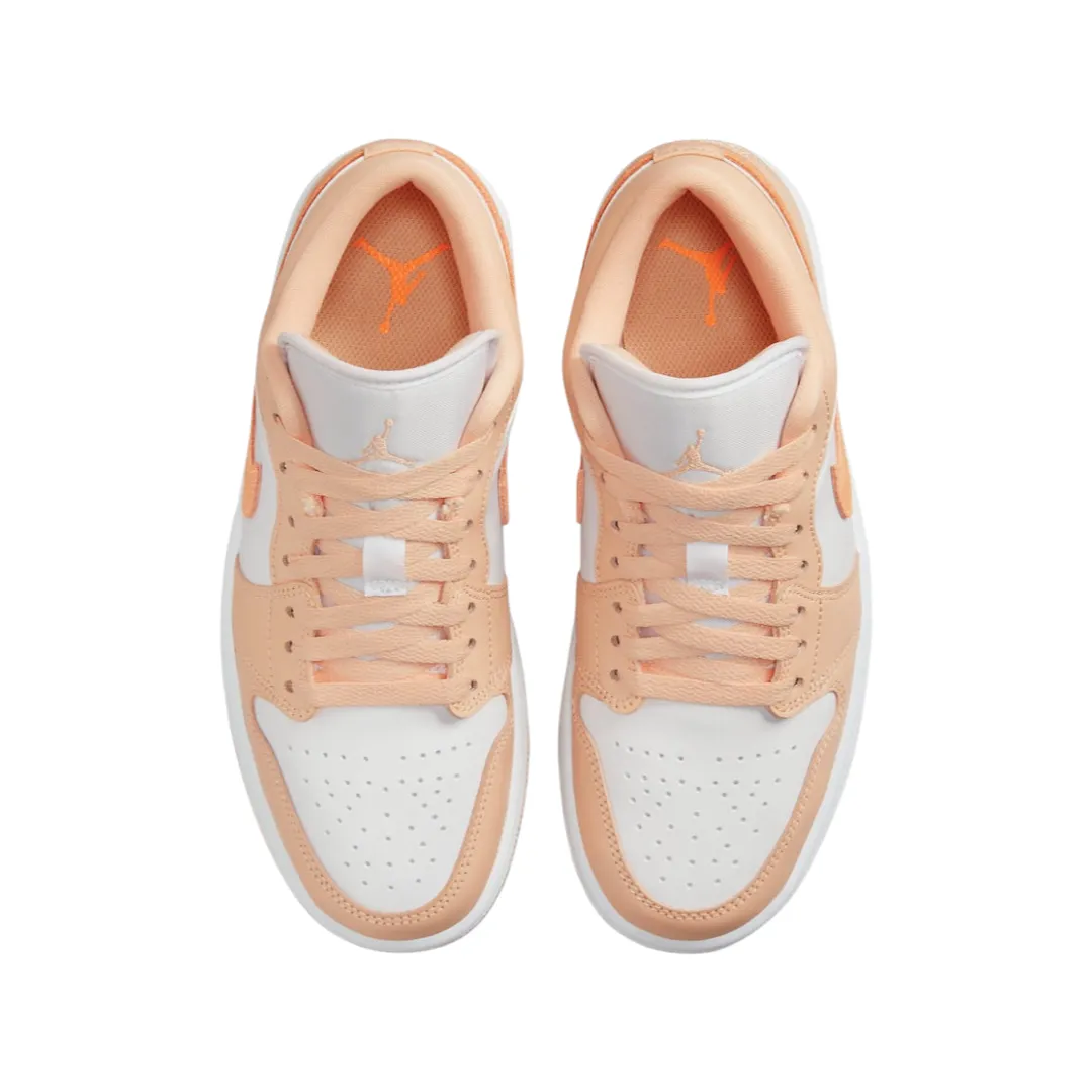 Women's Air Jordan 1 Low Sunset Haze White Bright Citrus