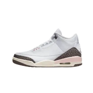 Women's Air Jordan 3 Retro White Dark Mocha Atmosphere Sail