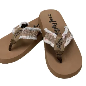 Women's Cha-Ching Flip Flop In Blush
