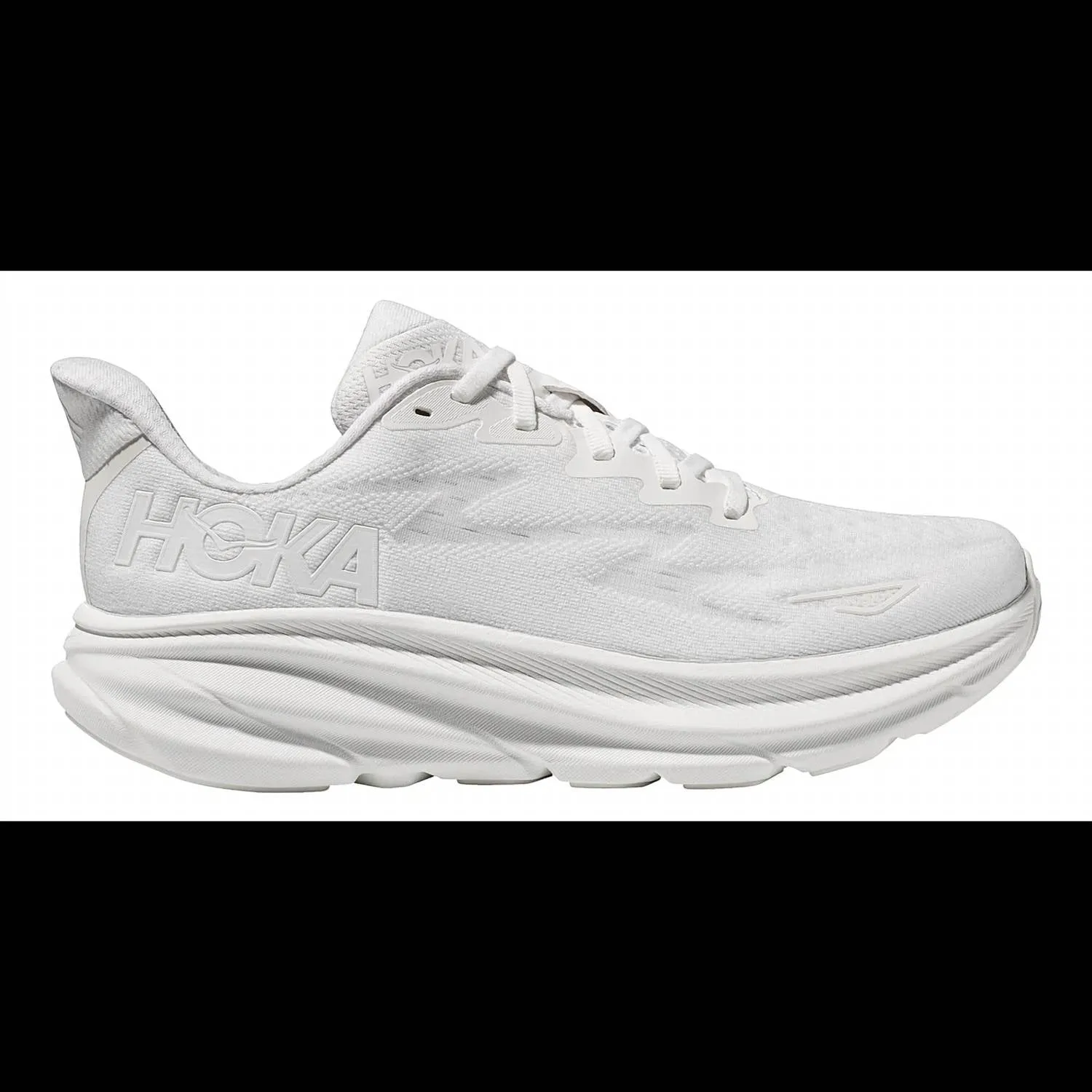 Womens Clifton 9 In White