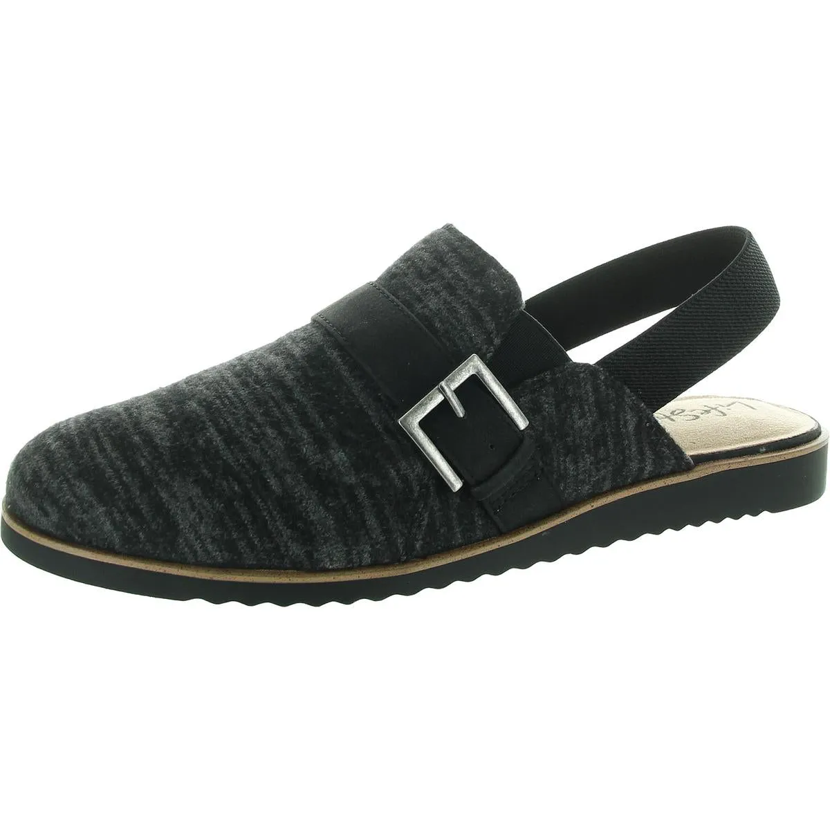 Womens Cushioned Footbed Man Made Mules
