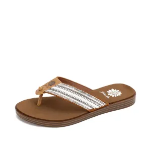 Women's Datha Flip Flop Sandal In White