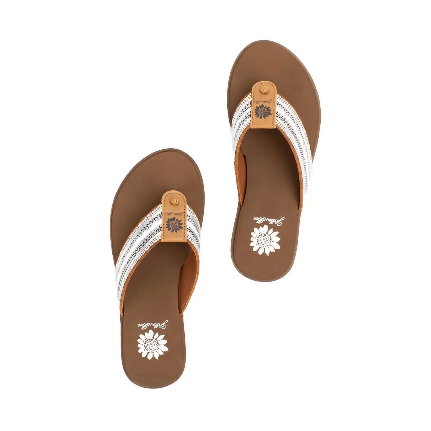 Women's Datha Flip Flop Sandal In White