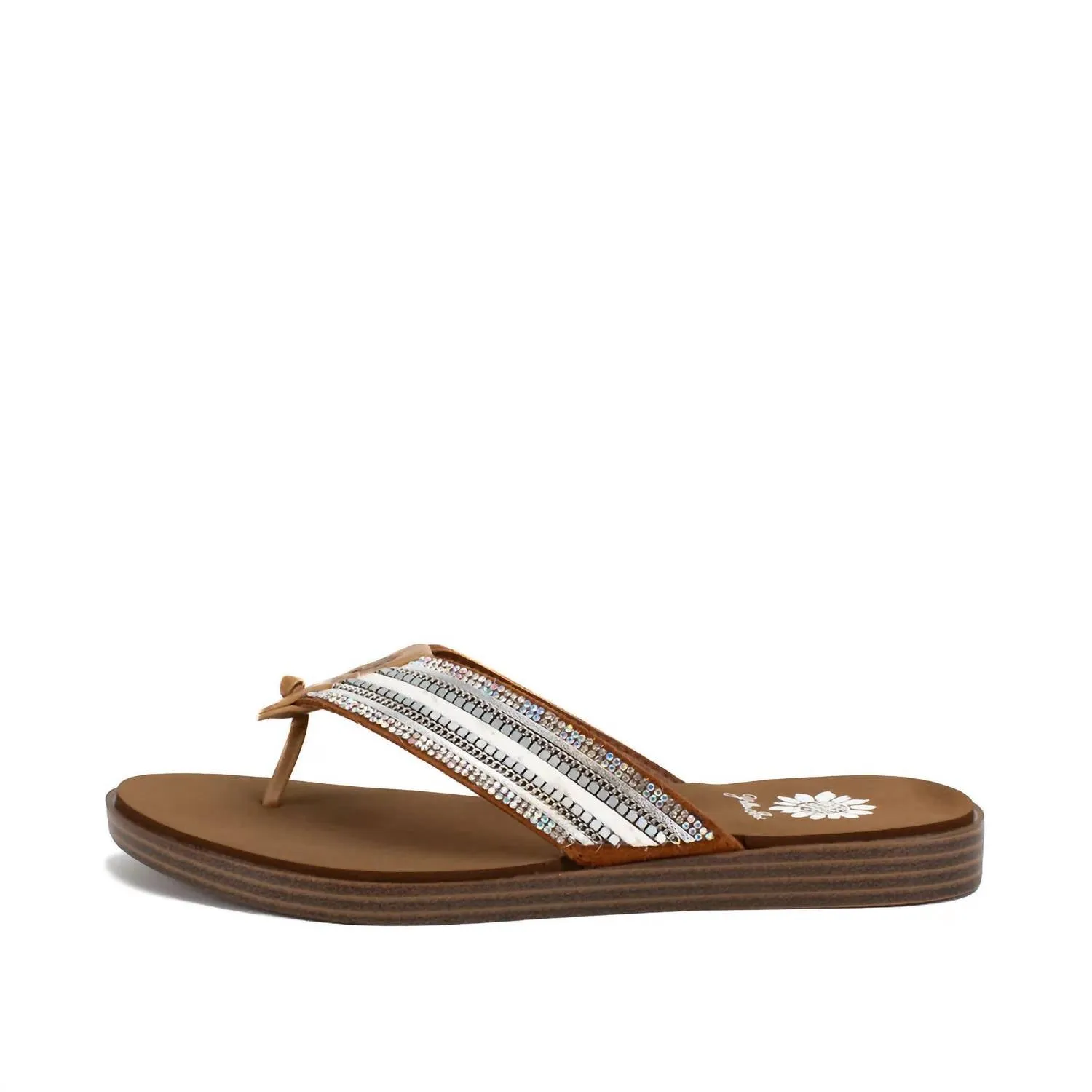 Women's Datha Flip Flop Sandal In White
