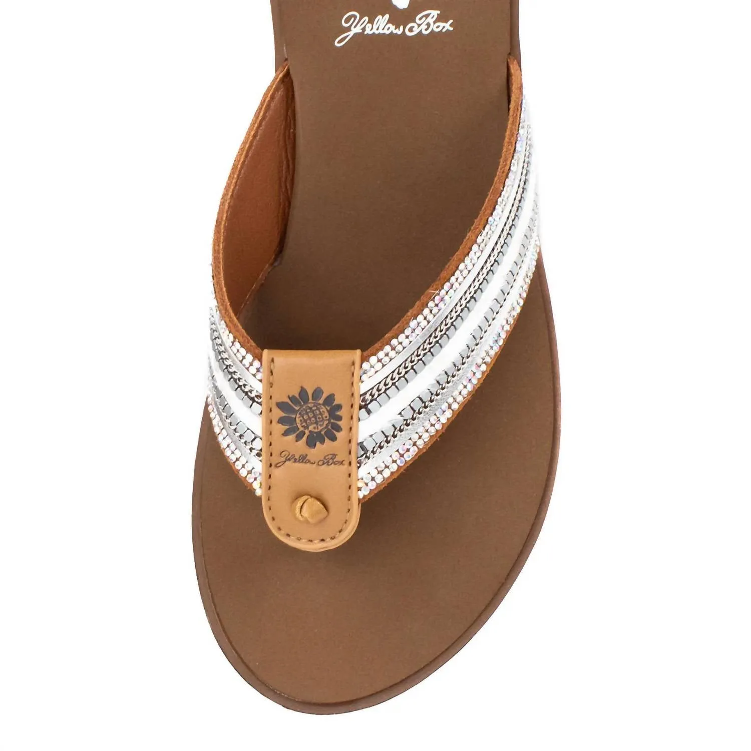 Women's Datha Flip Flop Sandal In White