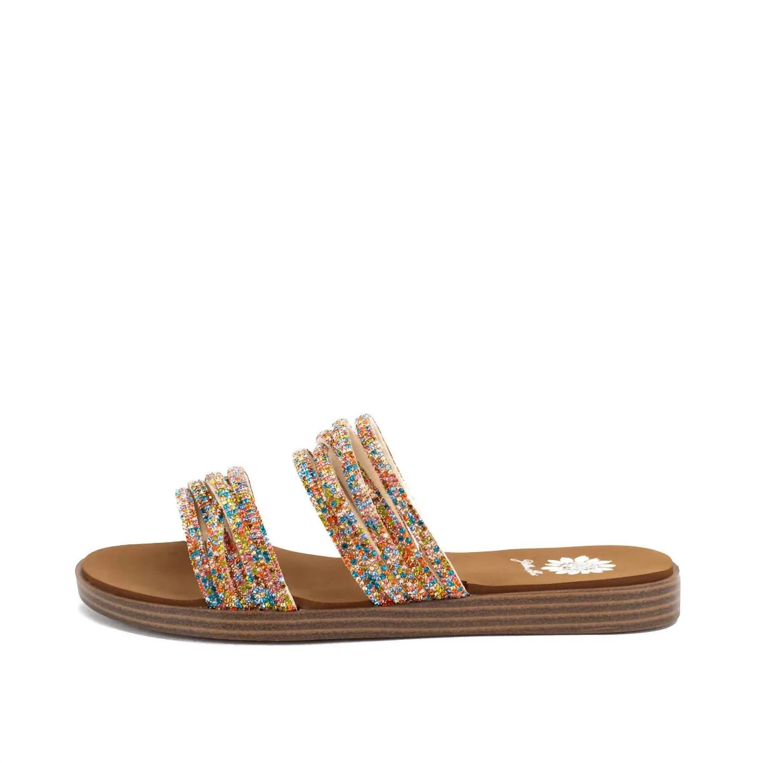 Women's Debbie Slide Sandal In Tan