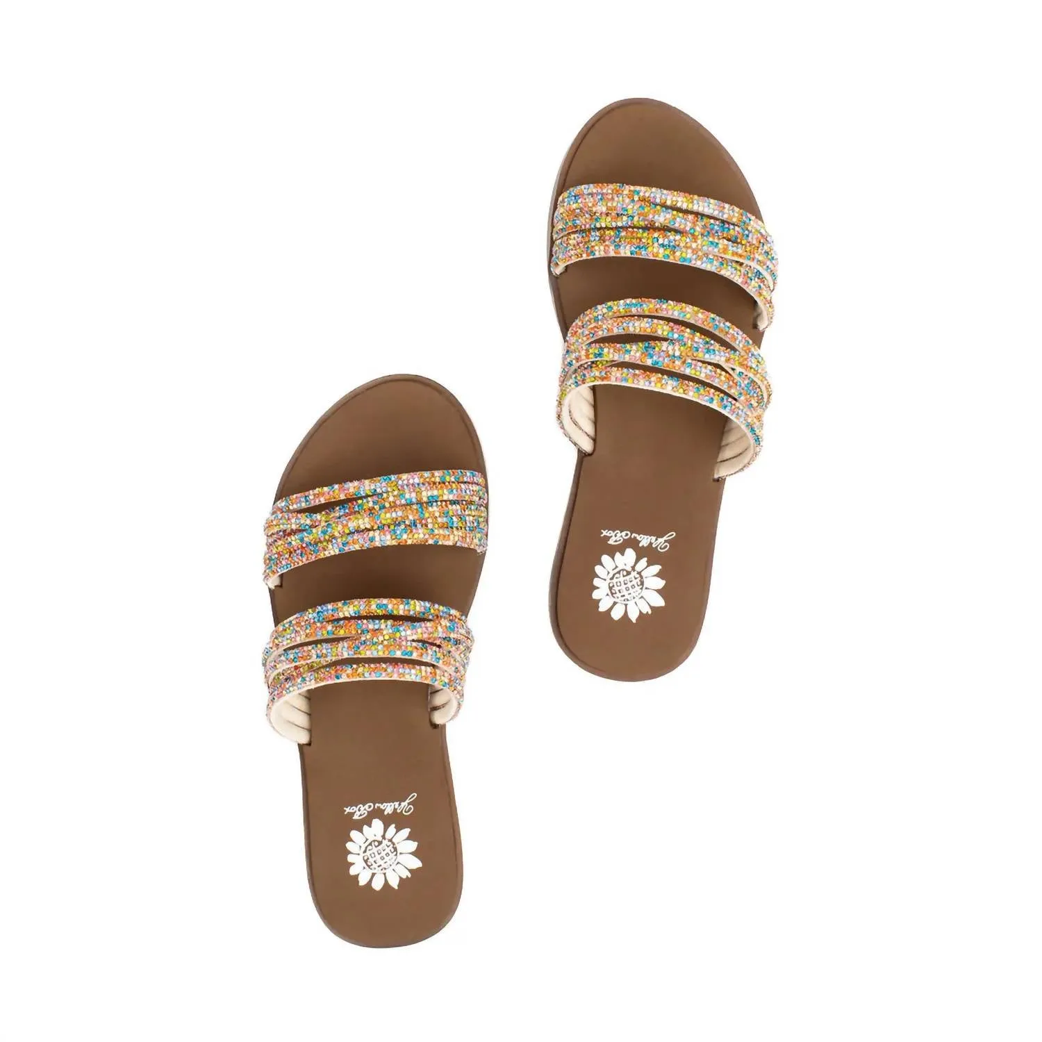 Women's Debbie Slide Sandal In Tan