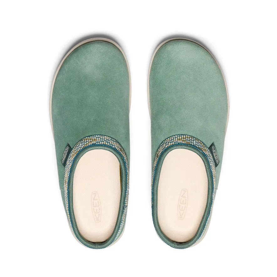 Women's Elle Suede Mule  |  Dark Forest/Birch