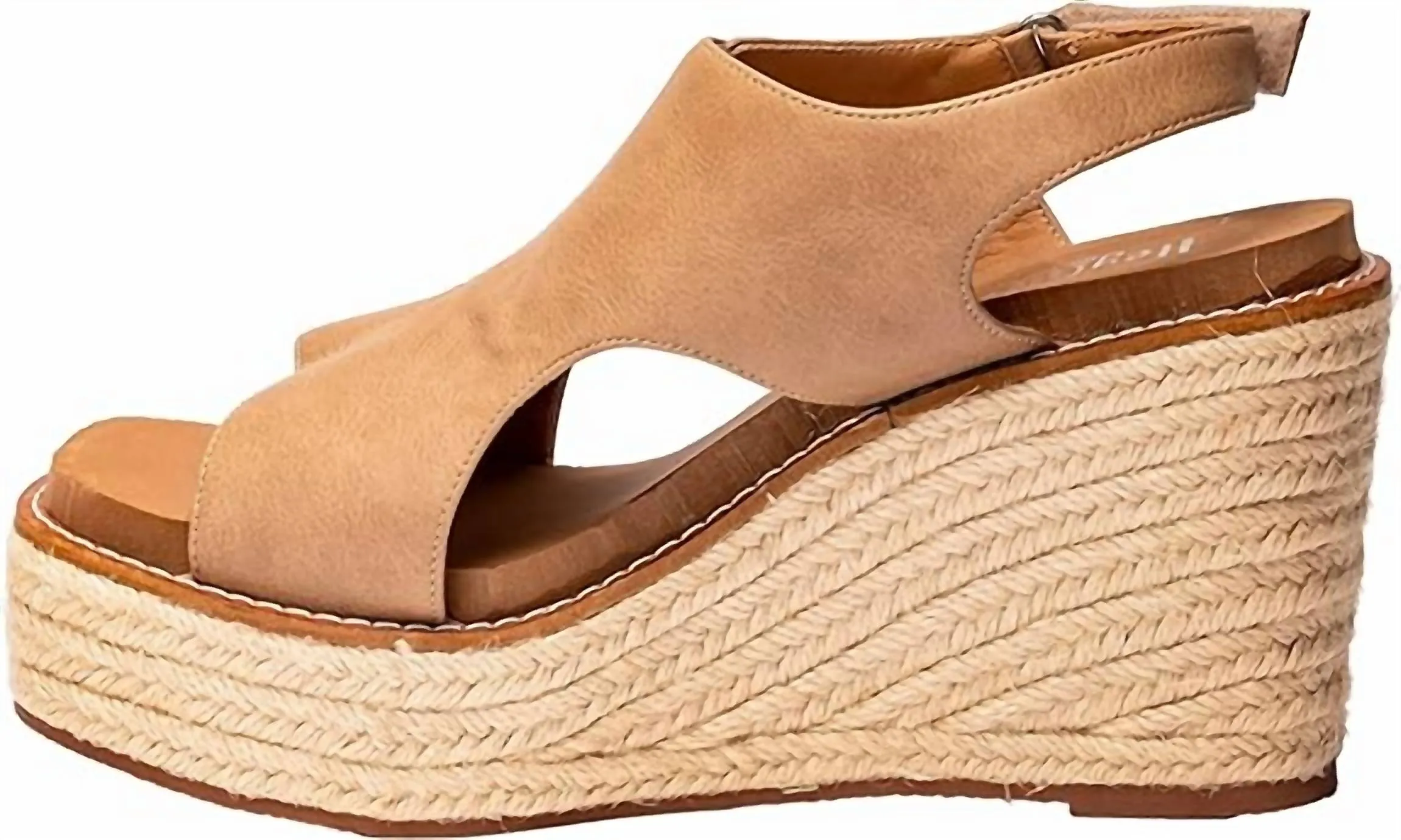 Women's Freddie Wedge Sandals In Taupe