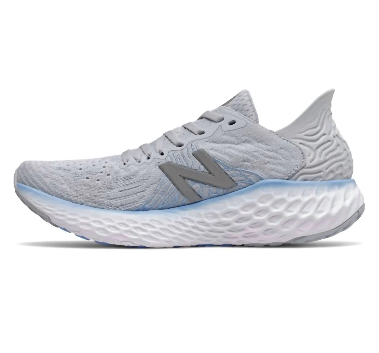 Women's Fresh Foam 1080V10 Running Shoes - 2E Width In Light Cyclone