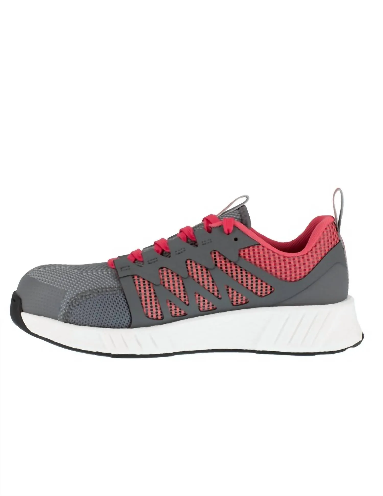 Women's Fusion Flexweave Athletic Work Shoe - Medium Width In Grey