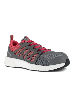 Women's Fusion Flexweave Athletic Work Shoe - Medium Width In Grey