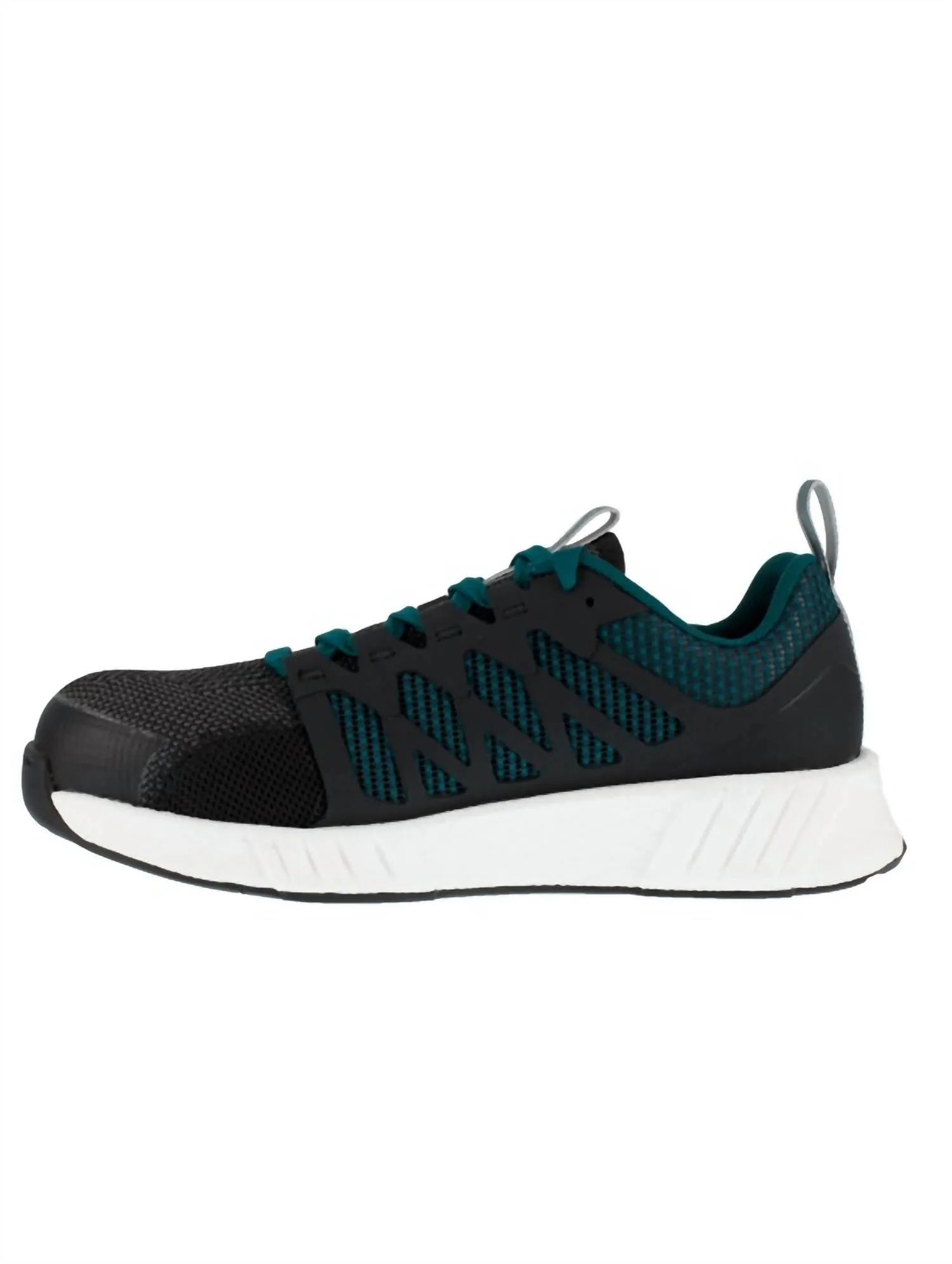 Women's Fusion Flexweave Athletic Work Shoe - Wide Width In Black
