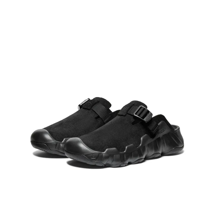 Women's Hyperport Leather Clog  |  Black/Black