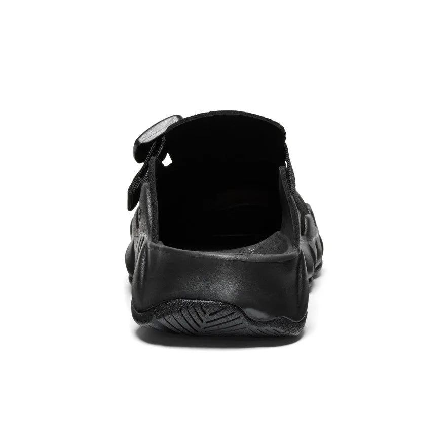 Women's Hyperport Leather Clog  |  Black/Black