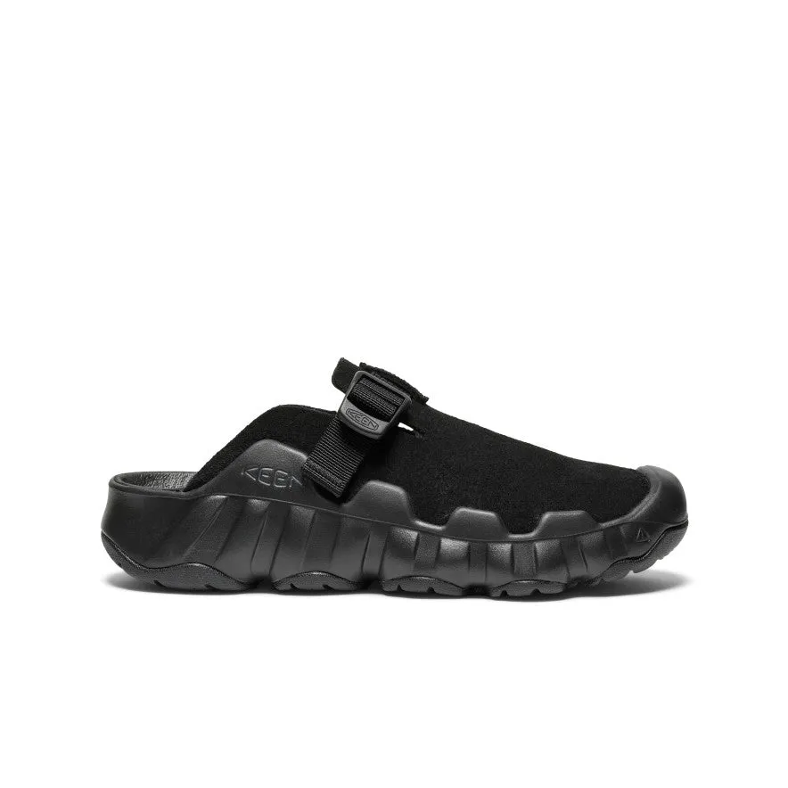 Women's Hyperport Leather Clog  |  Black/Black